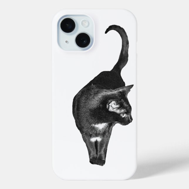 Coques Case-Mate iPhone Détail de chat texturé (Verso)