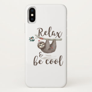 Case-Mate iPhone Case Détendez et soyez paresse fraîche