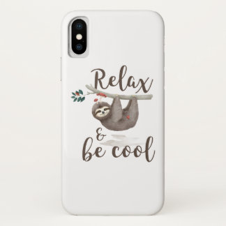 Case-Mate iPhone Case Détendez et soyez paresse fraîche