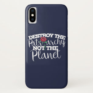Case-Mate iPhone Case Détruisez le patriarcat et non la planète féminist