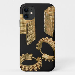 Coque iPhone 11 Deux bracelets à facettes ouvertes et une paire d