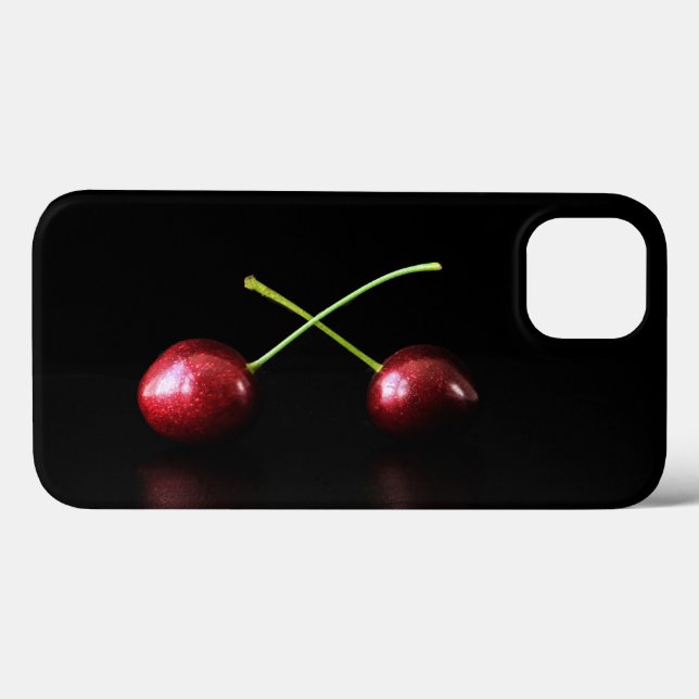 Coques Case-Mate iPhone Deux cerises iphcnm (Verso (horizontal))