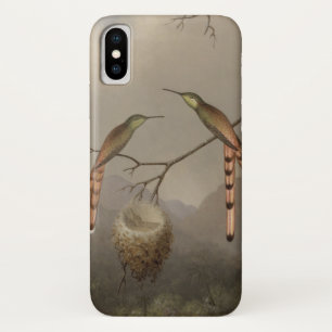 Case-Mate iPhone Case Deux colibris avec leur jeune