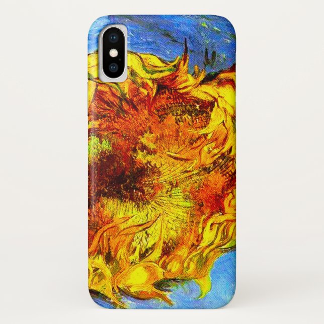 Coques Case-Mate iPhone Deux Coupes de tournesols Van Gogh (Dos)