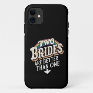 Case-Mate iPhone Case Deux mariées valent mieux qu'une : mariage lesbien