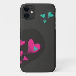 Coque Case-Mate Pour iPhone Deux moitiés font un Couple Correspondant Coeur