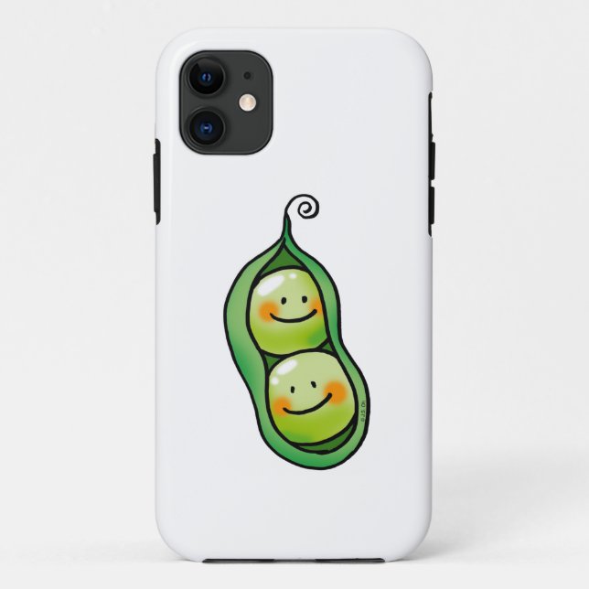 Coques Case-Mate iPhone Deux pois dans un pot (Dos)