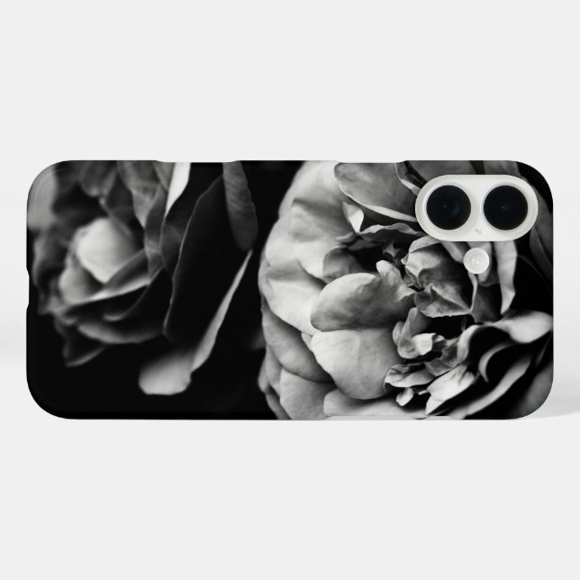 Coques Case-Mate iPhone deux roses (Verso (horizontal))