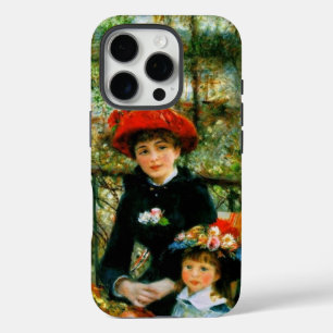 Coques iPhone 16 Pro Deux Soeurs en terrasse par Renoir