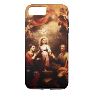Coques Pour iPhone Deux Trinities - la famille sainte - Murillo