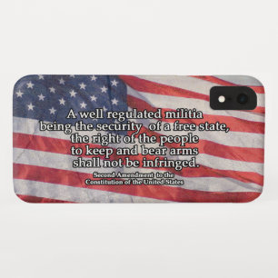 Coque Pour iPhone XR Deuxième amendement à la Constitution américaine