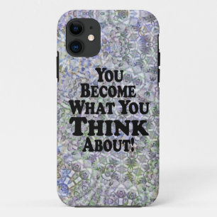 Coque iPhone 11 Devenez vous à ce que vous pensez - des