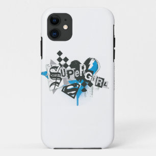 Coques Pour iPhone Déversements et éclaboussures de supergirl