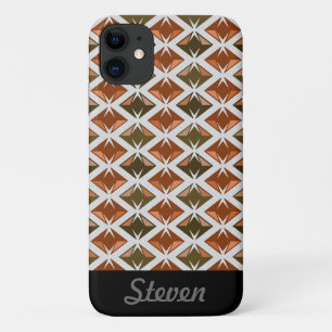 Case-Mate iPhone Case Diamants Motif Géométrique Géométrique Gémes rouge