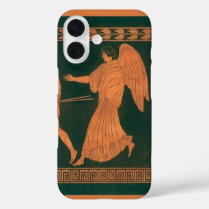 Coques iPhone 16 Diana et un ange, Mythologie romaine Vintage