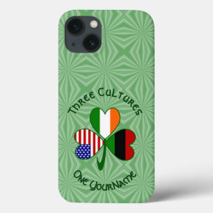 Case-Mate iPhone Case Diaspora africain Américain irlandais Trèfle Perso