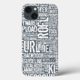 Case-Mate iPhone Case Dictionnaire informatique monochrome