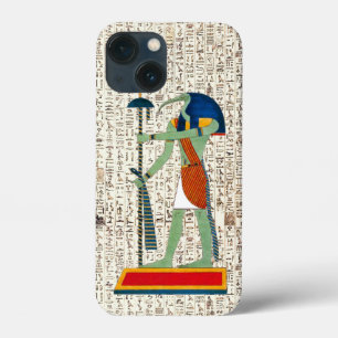 Case-Mate iPhone Case Dieu égyptien ancien Thoth Thoth Hiéroglyphes Desi