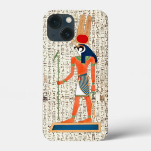 Case-Mate iPhone Case Dieu égyptien antique Horus Hiéroglyphes Design
