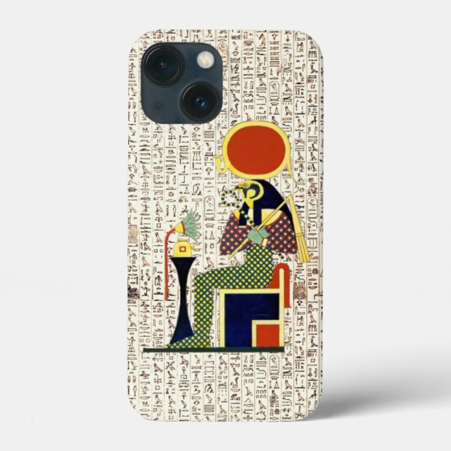 Coques Case-Mate iPhone Dieu égyptien antique Horus Hiéroglyphes Design (Verso)