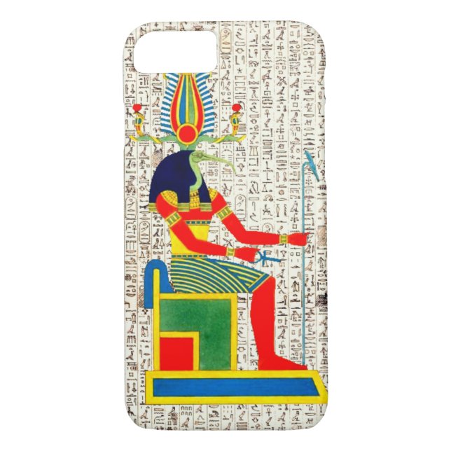 Coques Case-Mate iPhone Dieu égyptien antique Thoth Hiéroglyphes (Dos)