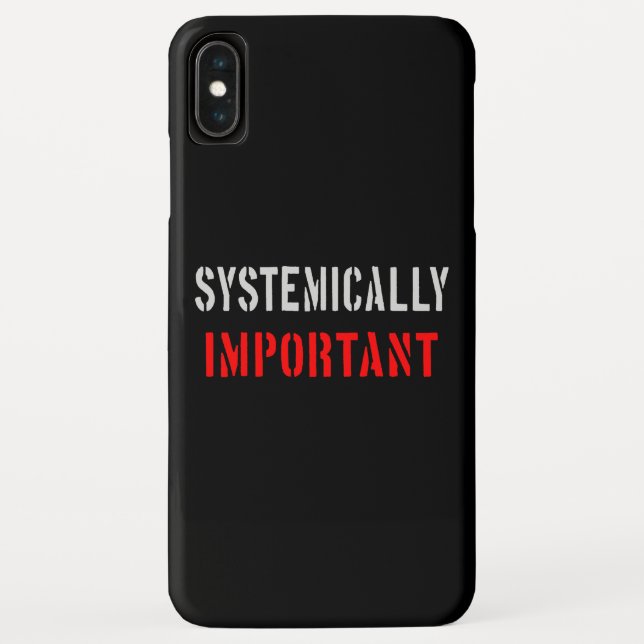 Coques Case-Mate iPhone D'importance systémique (Dos)