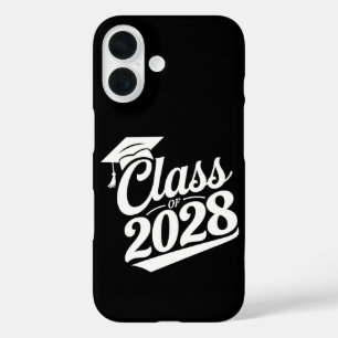 Coques iPhone 16 Diplômé fier de la promotion 2028 Remise des diplô