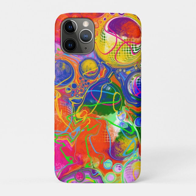 Coques Case-Mate iPhone Disco Ball Electricity Fluid Art (Dos)