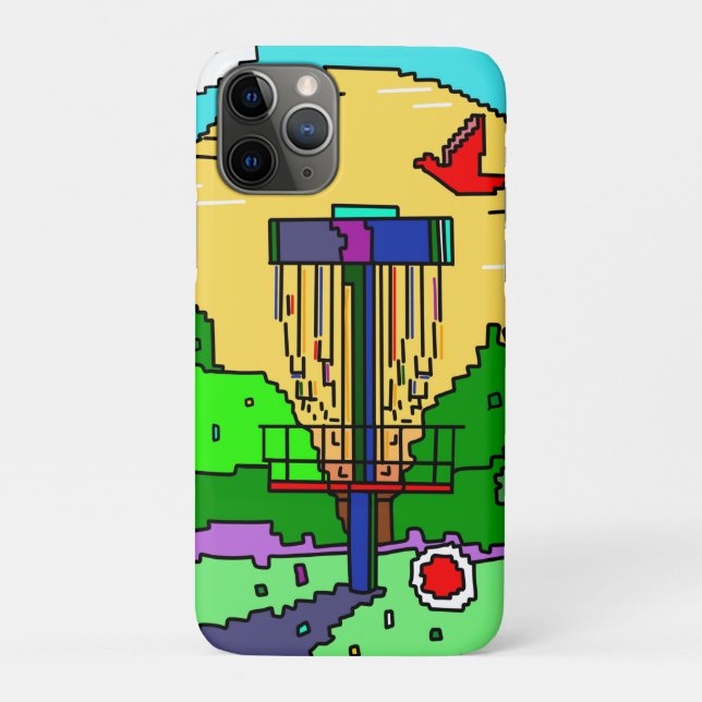 Coques Case-Mate iPhone Disque Golf Course Été Soleil (Dos)