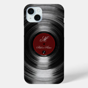 Coque iPhone 15 Mini disque vinyle