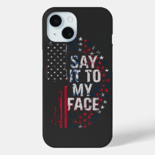 Coque Pour iPhone 15 Dites-Le À Mon Visage Campagne Kamala Harris 2024