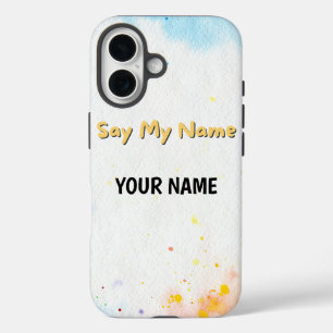 Coques iPhone 16 Dites mon nom