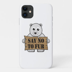 Case-Mate iPhone Case Dites non à Fur