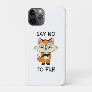 Case-Mate iPhone Case Dites non à Fur - Triste Fox