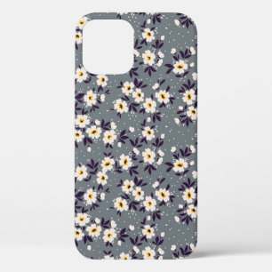 Case-Mate iPhone Case Ditsy Floral : Arrière - plan gris Vintage