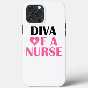 Case-Mate iPhone Case "Diva d'une infirmière"