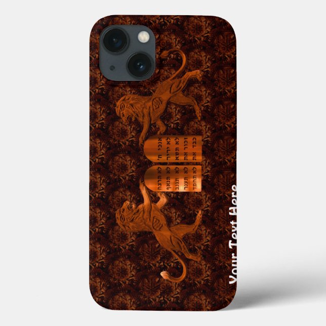 Coques Case-Mate iPhone Dix commandements et lions (Verso)