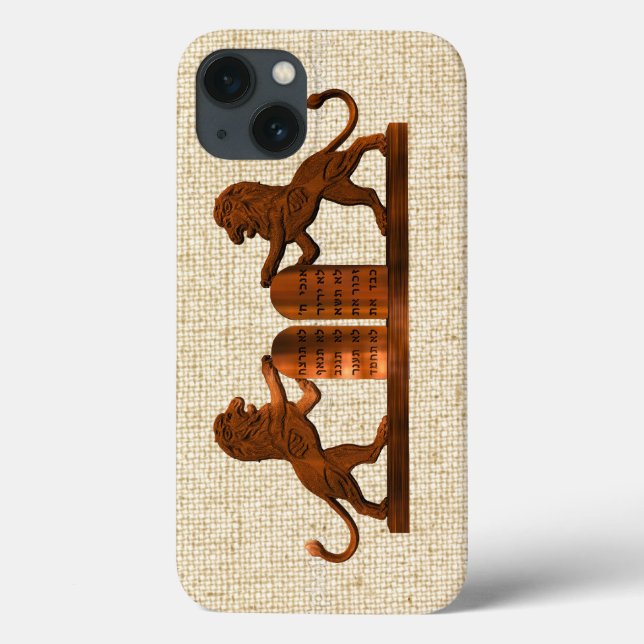 Coques Case-Mate iPhone Dix commandements et lions (Verso)