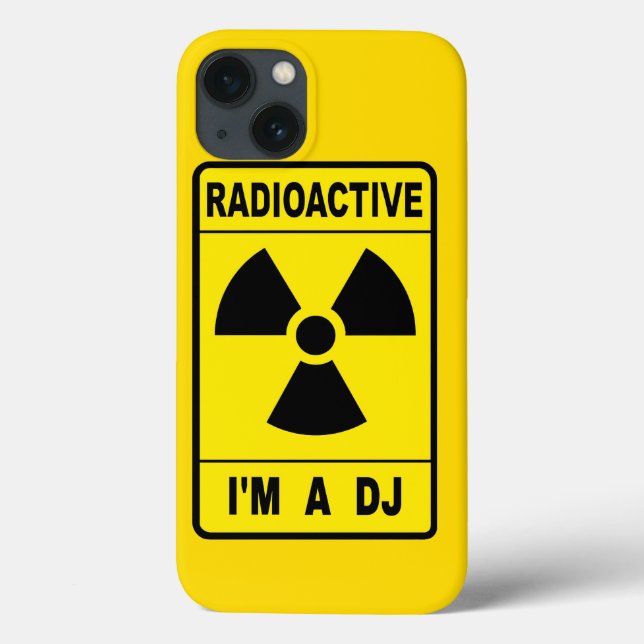 Coques Case-Mate iPhone DJ Radioactif (Verso)