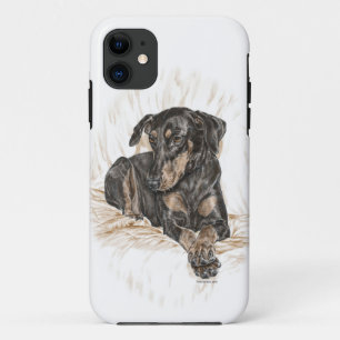 Etui iPhone Case-Mate Doberman Chien oreilles naturelles