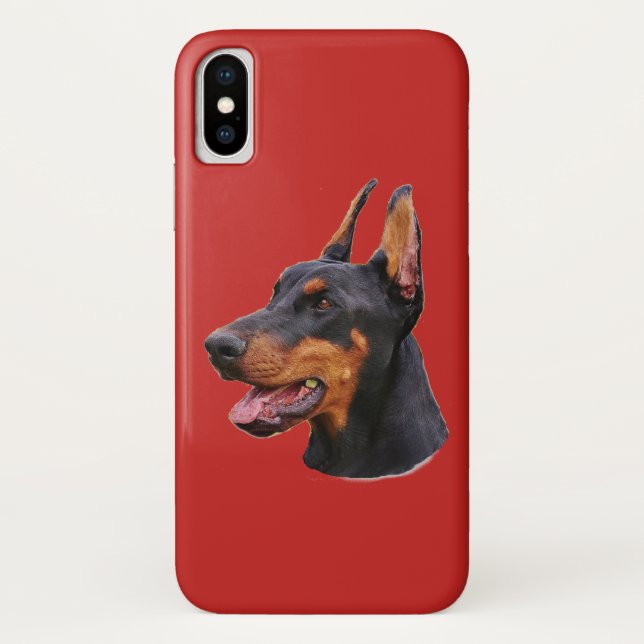 Coques Case-Mate iPhone Doberman Pinscher (Dos)