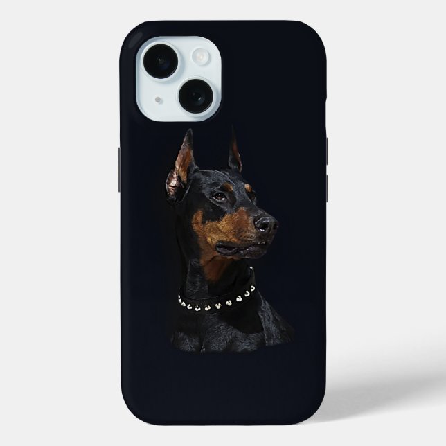 Coques Case-Mate iPhone Doberman Pinscher (Verso)