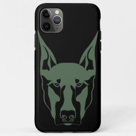 Case-Mate iPhone Case Doberman vert de l'armée 