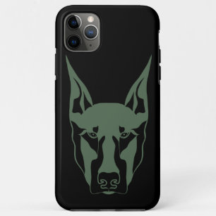 Case-Mate iPhone Case Doberman vert de l'armée