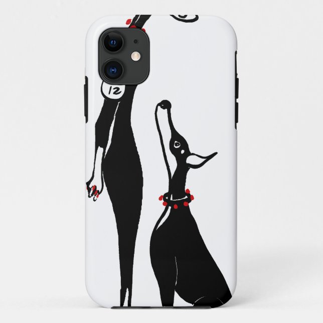 Coques Case-Mate iPhone Dobermann et Doberwoman (Dos)