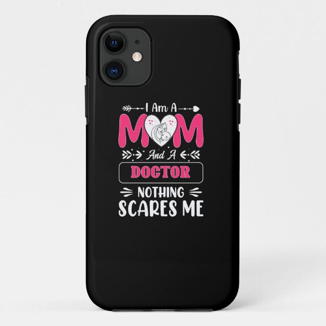 Coques Case-Mate iPhone Docteur Maman, Drôle Docteur Maman (Dos)