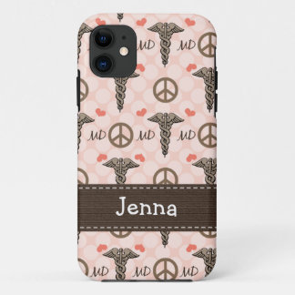 Coques Pour iPhone Docteur rose Caduceus de DM