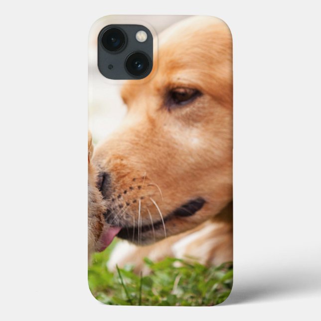 Coques Case-Mate iPhone Dog and Chick (Verso)