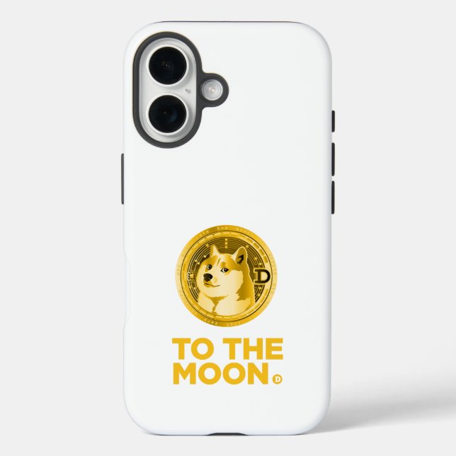 COQUES Case-Mate iPhone DOGECOIN À LA LUNE (Verso)