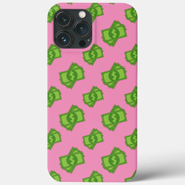 Coques Case-Mate iPhone Dollar de l'argent du dessin (Verso)